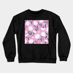 Daisy pattern Crewneck Sweatshirt